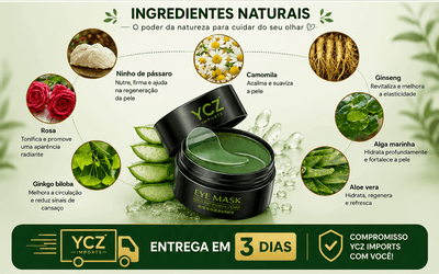 Máscara Facial 8D Efeito Cinderela