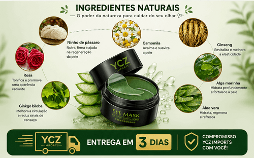 Máscara Facial 8D Efeito Cinderela