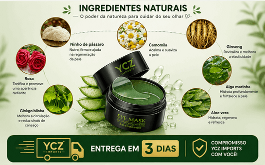 Máscara Facial 8D Efeito Cinderela