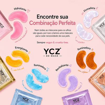 Máscara Facial 8D Efeito Cinderela