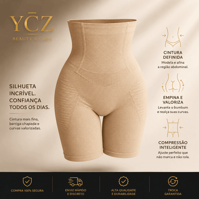 Short Modelador Ultra Premium – Alta Compressão e Sustentação 360°